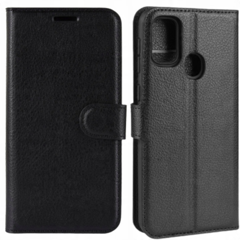 

Litchi Etui Skórzane Portfel Do Samsung Galaxy M21