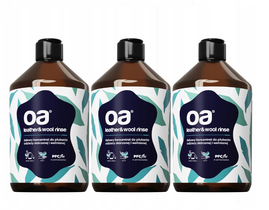 Levně Gel tekutá aviváž koženého oblečení z vlněné kůže Eko 500 ml Oa