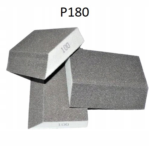Kostka ścierna klocek skośna jednostronnie Gr 180 P180