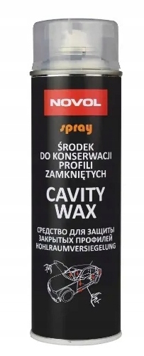Novol Środek do konserwacji profili zamkniętych Cavity Wax 500ml Brąz