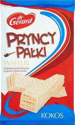 12 Sztuk Gerard Pryncypałki White Kokos 200g