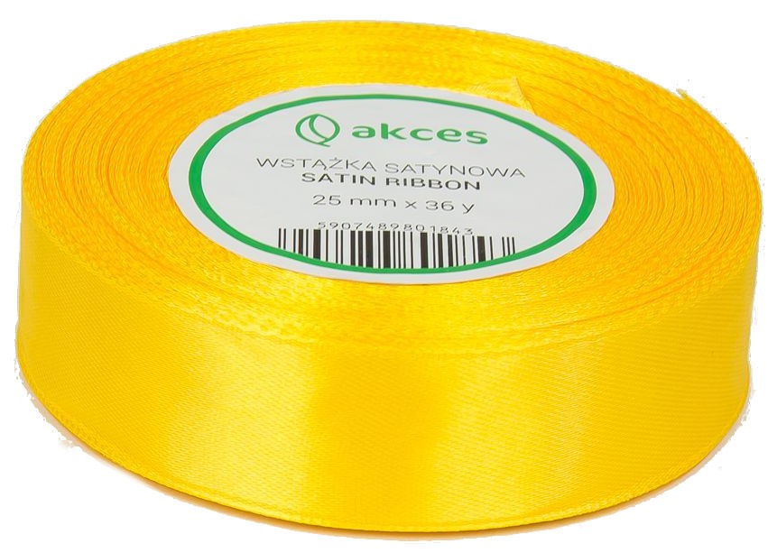 

Wstążka Tasiemka satynowa atłasowa 25mm/32m A-35