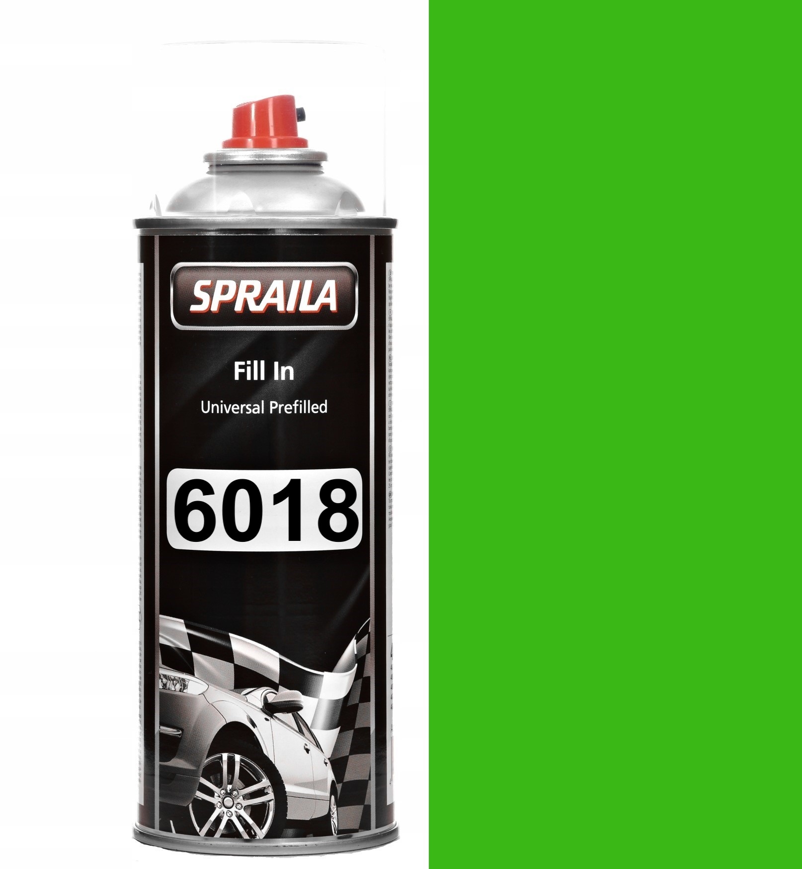 Ral 6018 Gruntoemalia Alkidowa 2w1 Połysk Farba Spray 400ML