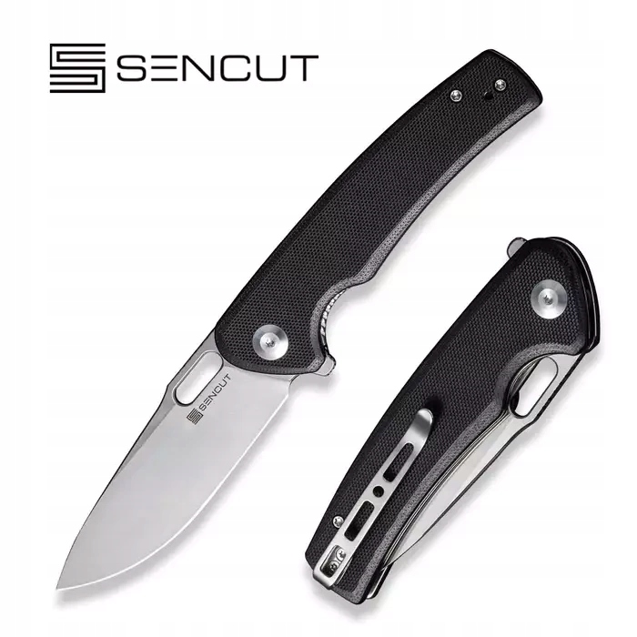 Nůž Edc Sencut Vesperon flipper Černý G10 Satin 9Cr18MoV