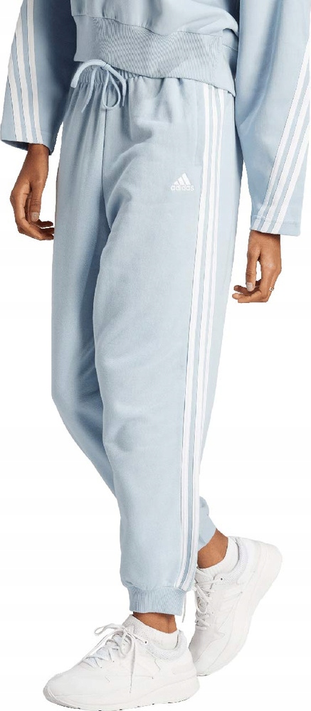 Dámské kalhoty Adidas Essentials 3-Stripes French Terry Volného střihu Velikost M