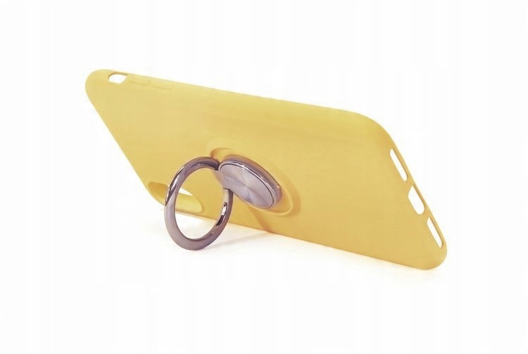 

Etui Silikonowe Ring Do Samsung Galaxy A31 Żółte