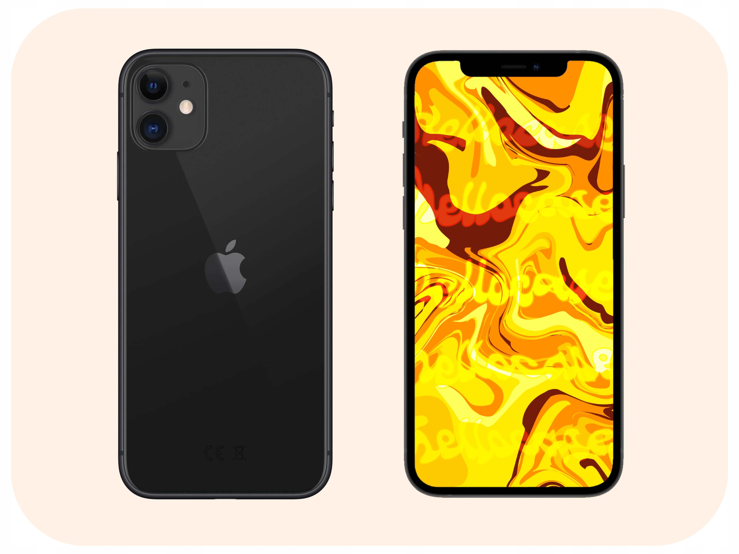 3-pak SZKŁO HARTOWANE DO IPHONE 11 / IPHONE XR na cały ekran 9H ochronne 5D Producent Hello Case