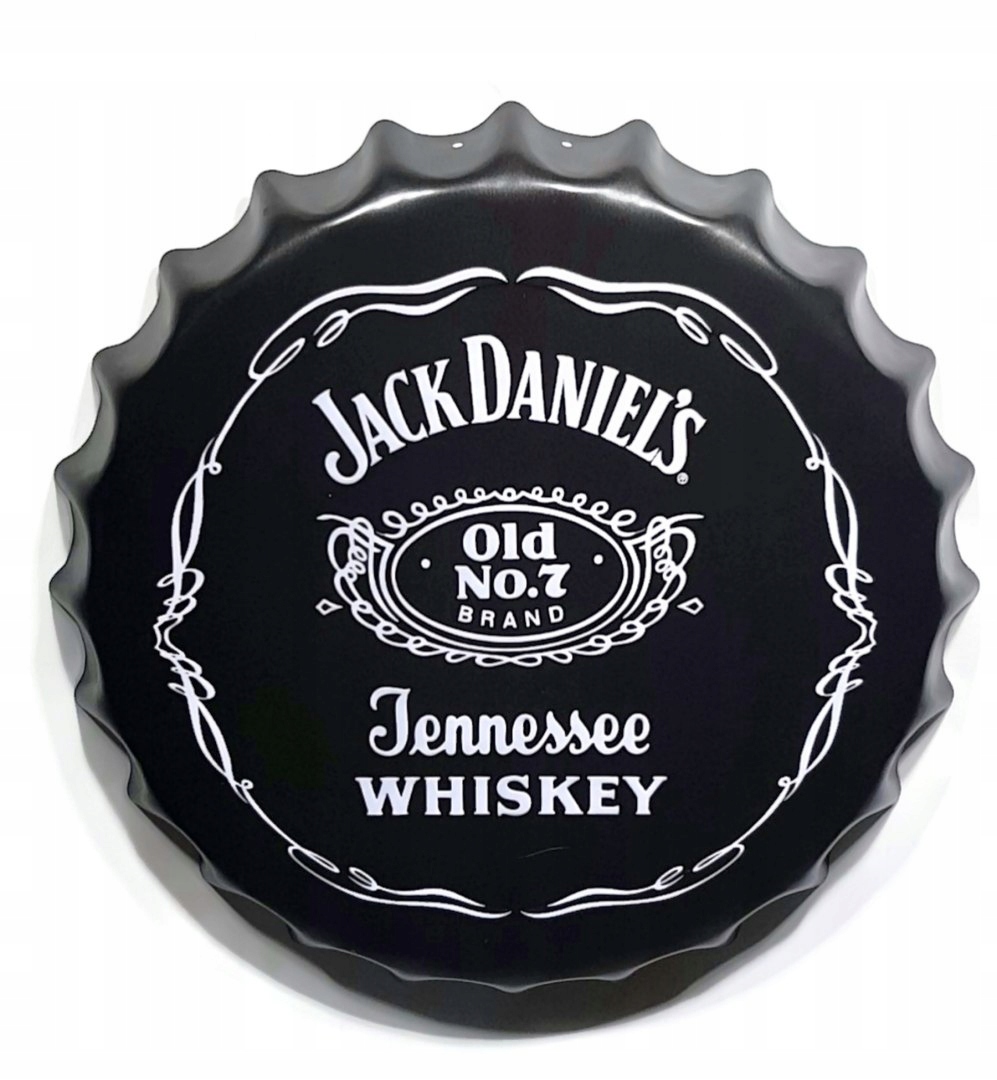 

Blaszany Kapsel Duży 40Cm Jack Daniels Old No7