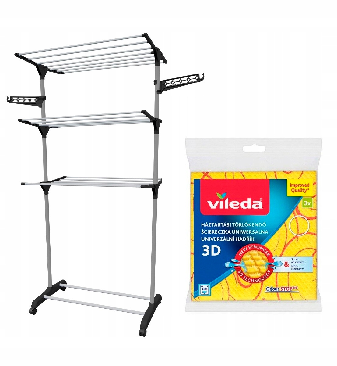 

Suszarka na Pranie Ubranie Promis Vileda