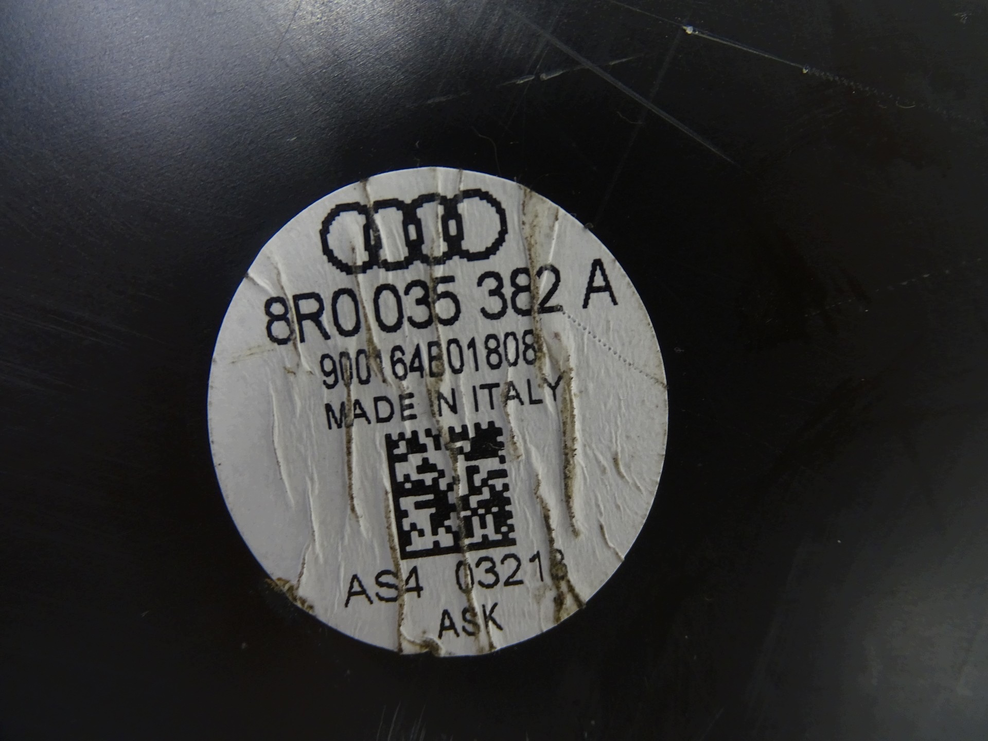 speaker BASOWY SUBWOOFER subwoofer boot AUDI Q5 8R 8R0035382A