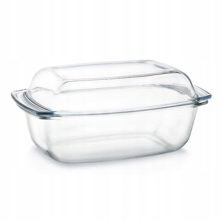 NACZYNIE ŻAROODPORNE 5,8L Z POKRYWĄ SZKLANE