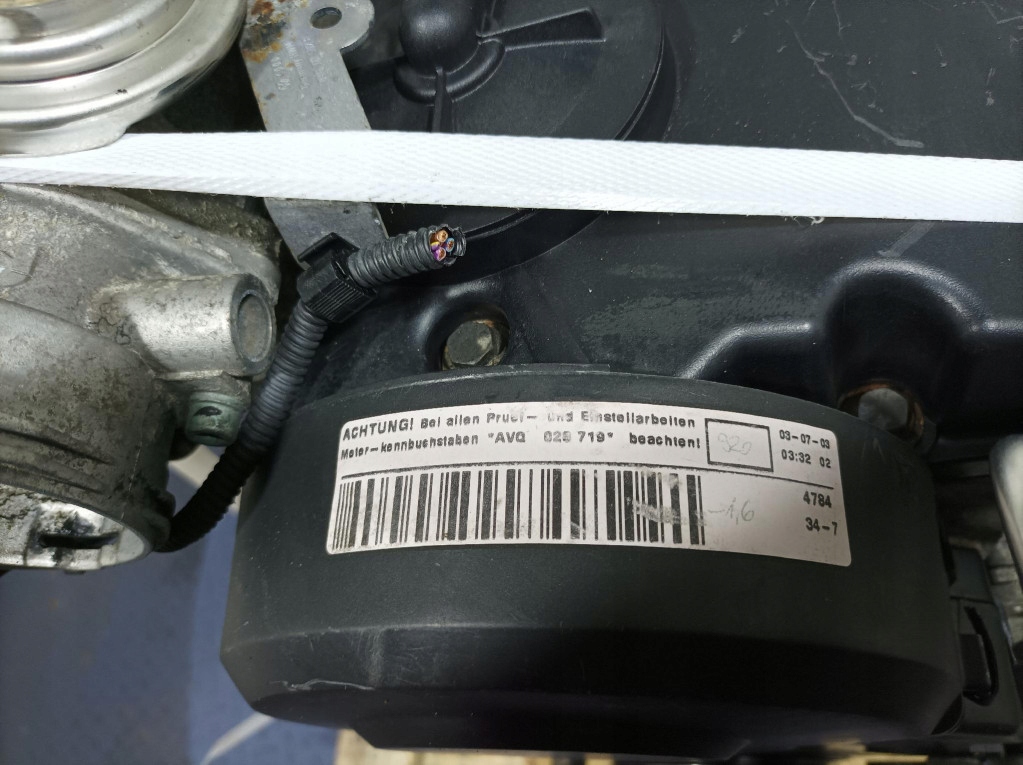 vw Touran I 1.9 tdi 100 двигатель