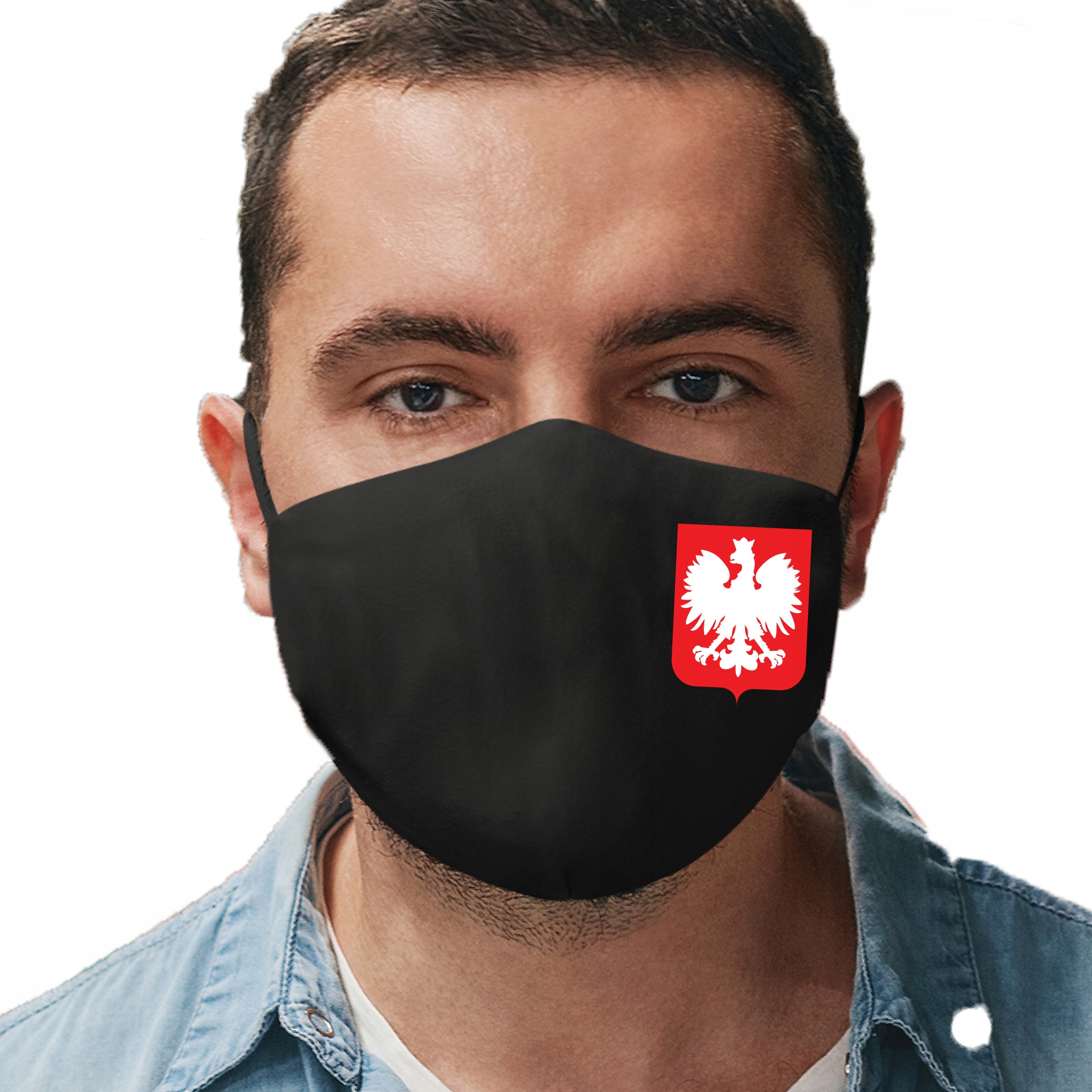 

Maseczka Na Marsz Patriotyczna Polska Godło Orzeł