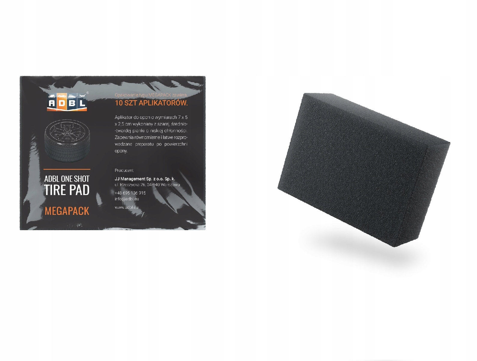 

Adbl One Shot Tire Pad Aplikator do opon 10 sztuk