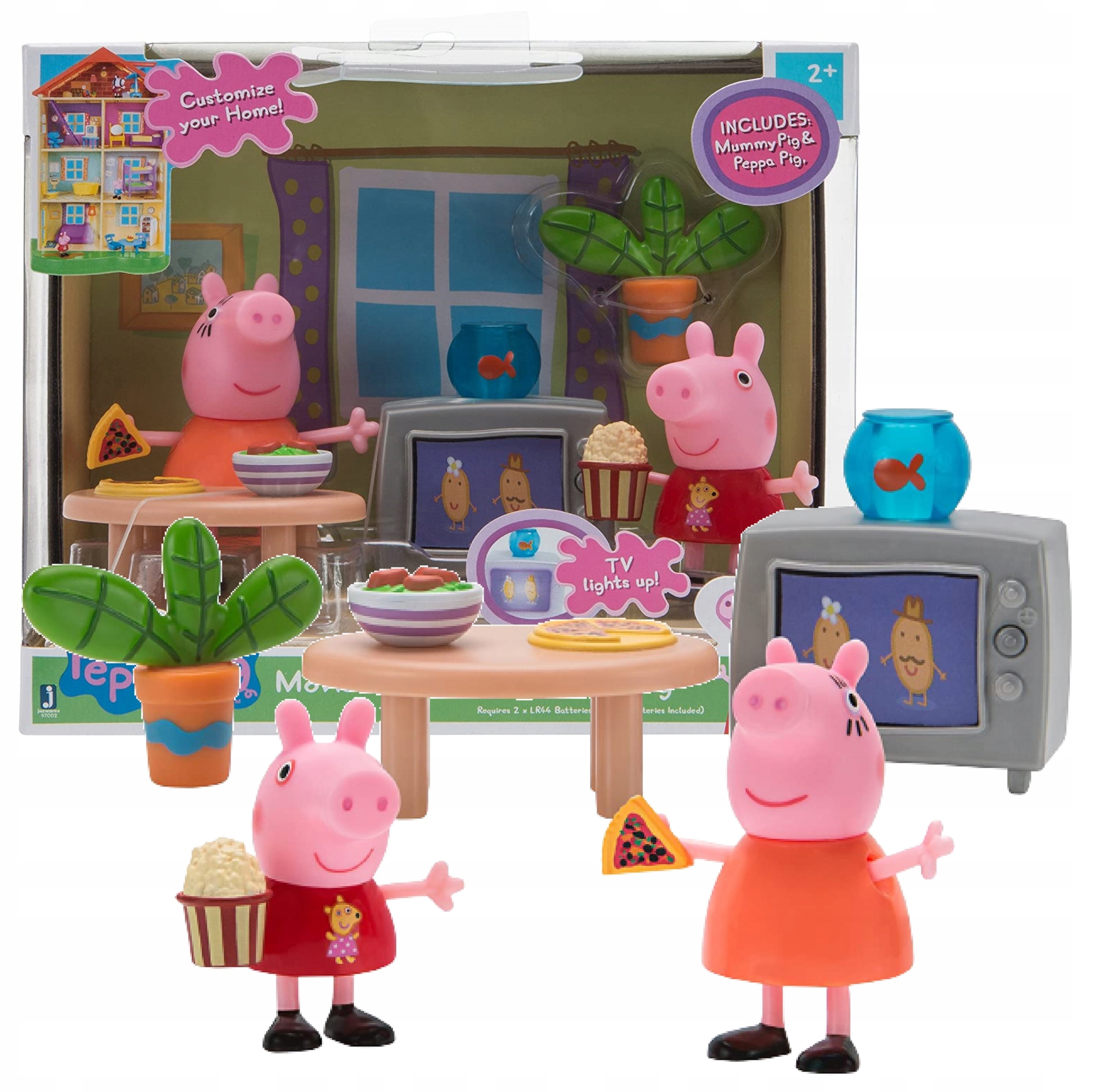 

Świnka Peppa Wieczór Filmowy Mama Świnka Światło