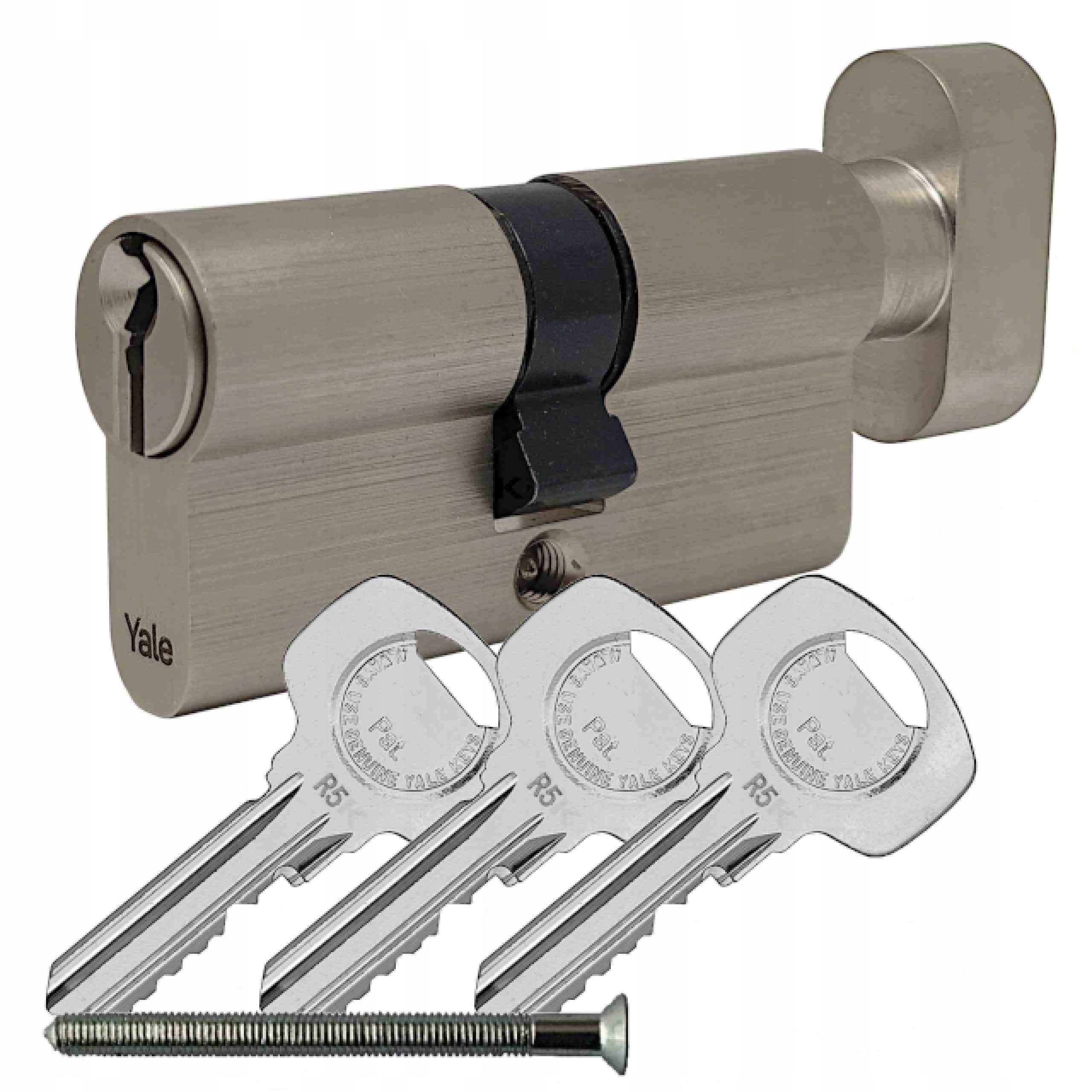 vložka Yale Y500 G50/60 s knoflíkem, saténová