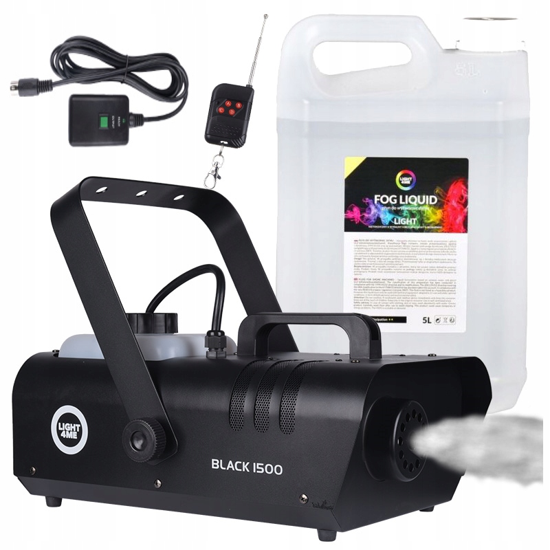 Výrobník Kouře, Mlha, Kouřový Stroj, Silný Kouř, Dálkové Ovládání 1500 W Kapalina