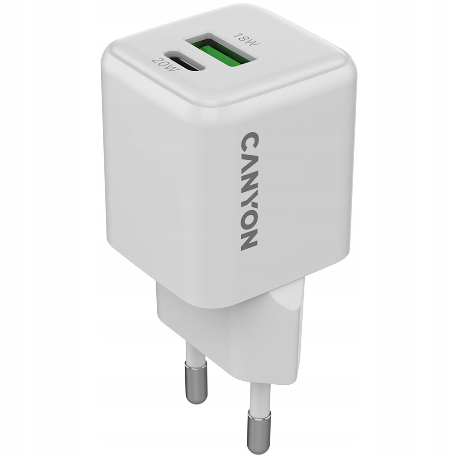 Canyon Ładowarka Usb-c Sieciowa Gan 20W Pd Qc Do Samsung Galaxy Note A S
