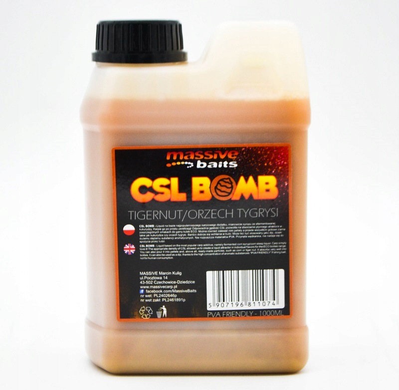 Liquid Massive Baits Csl Boomb Tigernut 1000ML