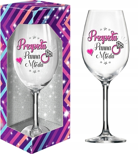 

kieliszek 640ml do wina Przyszła Panna Młoda