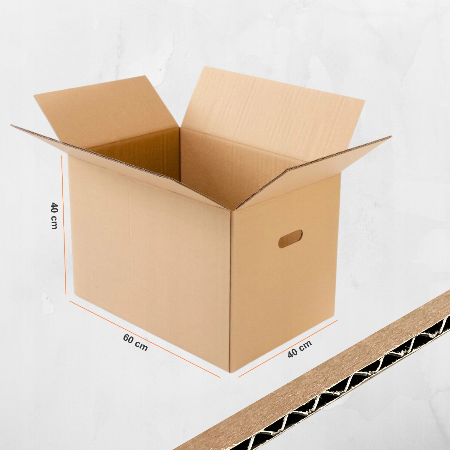 KARTONY DO PRZEPROWADZKI UCHWYT 600x400x400 3W 10 szt Liczba sztuk w ofercie 10 szt.