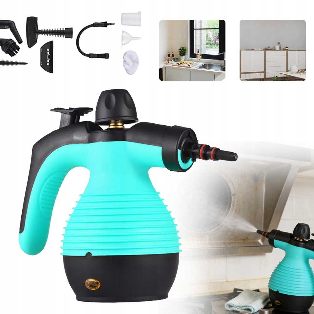 Ruční Parní Čistič 1050 W, Přenosný, Multifunkční, Nádržka 350 ML