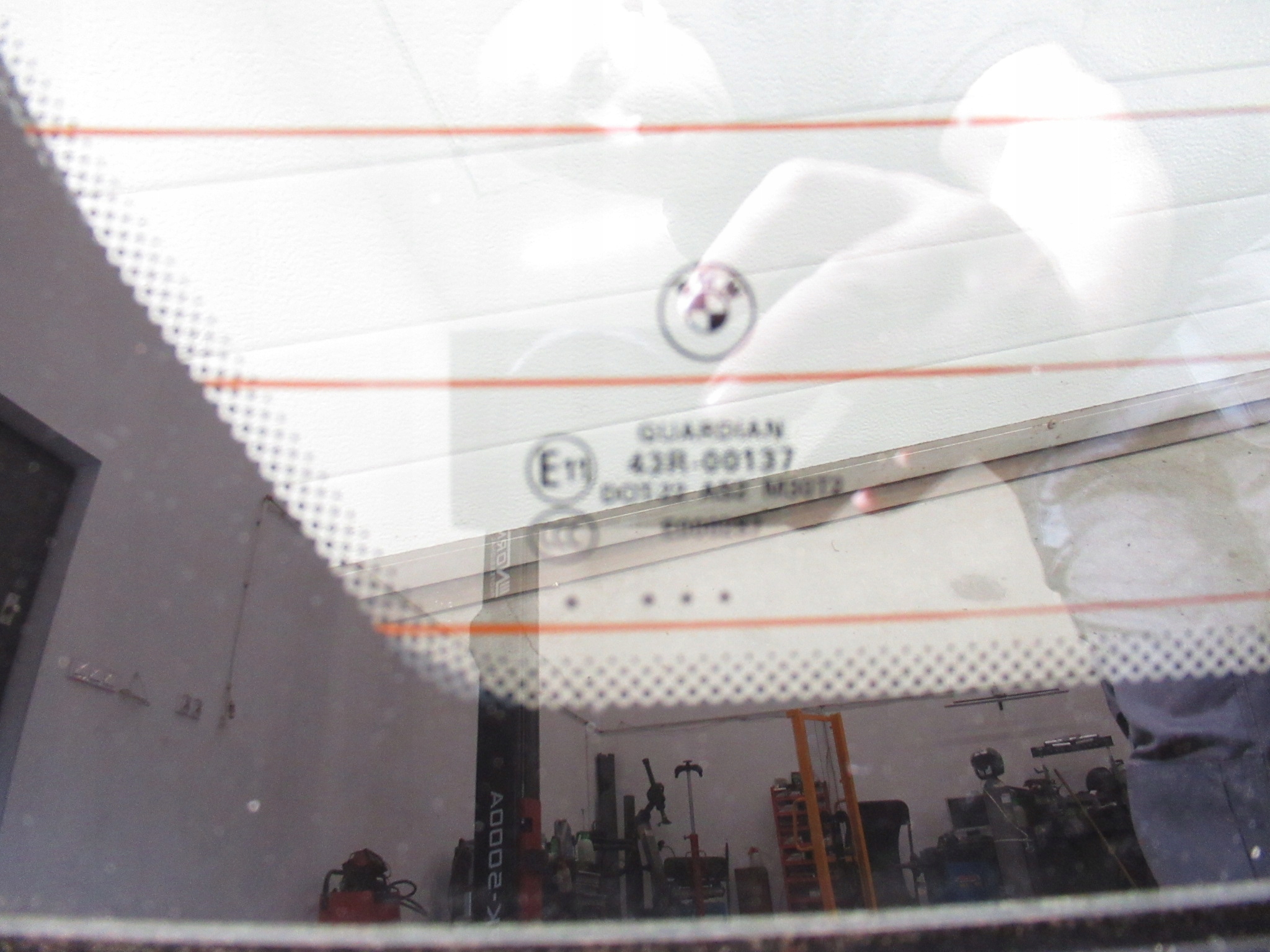 boot door rear window BMW e70 X5 475 Blacksapphire