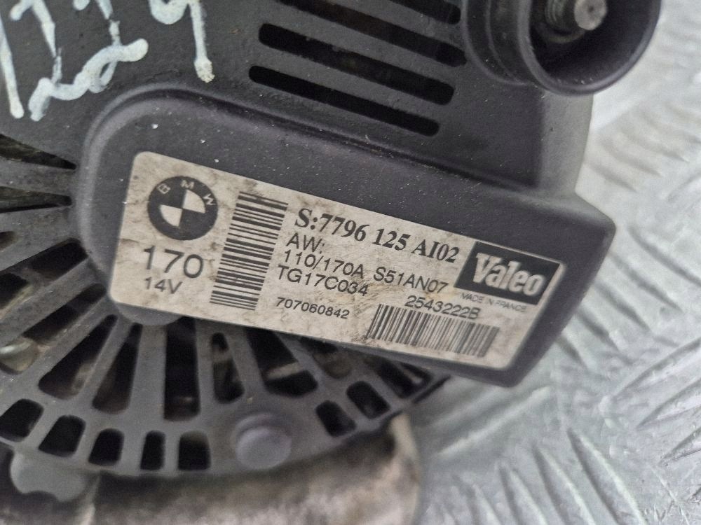 BMW X5 E70 35d Alternator 7796125 M57D30(306D5)