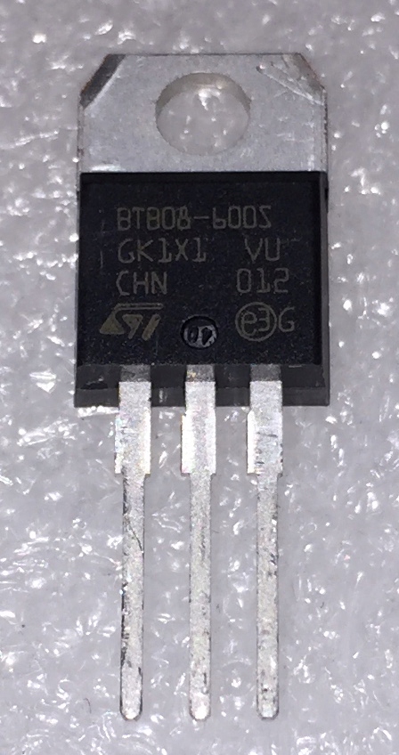 BTB08-600SRG triak ST Microelectronics