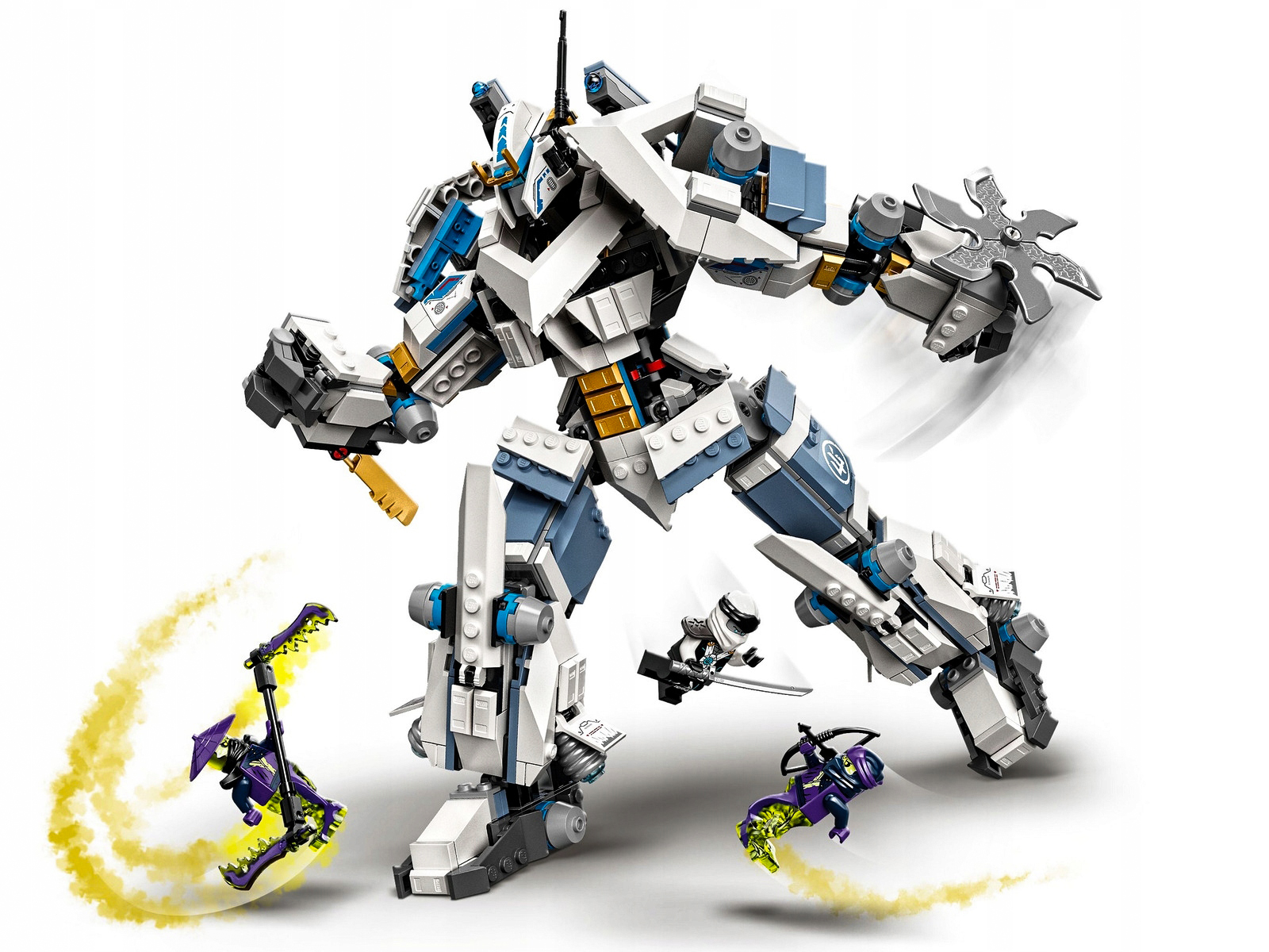 LEGO NINJAGO STARCIE TYTANÓW MECH Nazwa zestawu STARCIE TYTANÓW MECH