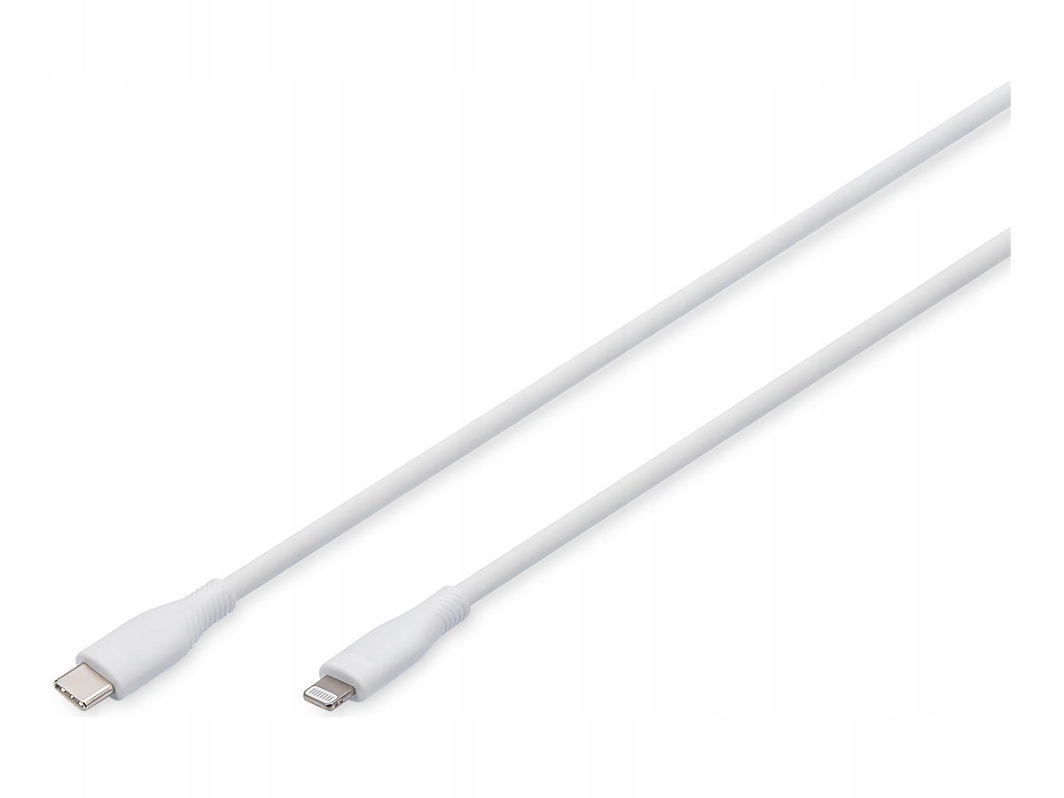 Digitus Lightning silicone connection cable, Usb-c Lightning, 1 m AK-600