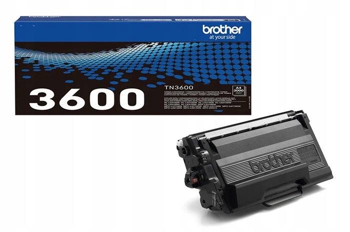 Originálny čierny toner Brother TN3600, TN-3600