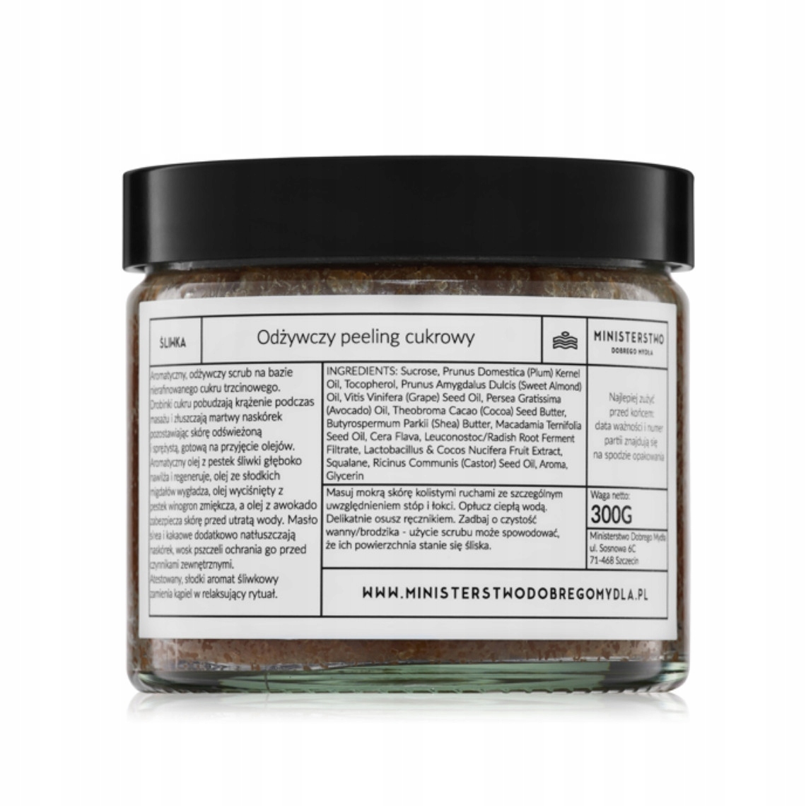 

Ministerstwo Dobrego Mydła, Peeling Śliwka, 300 g