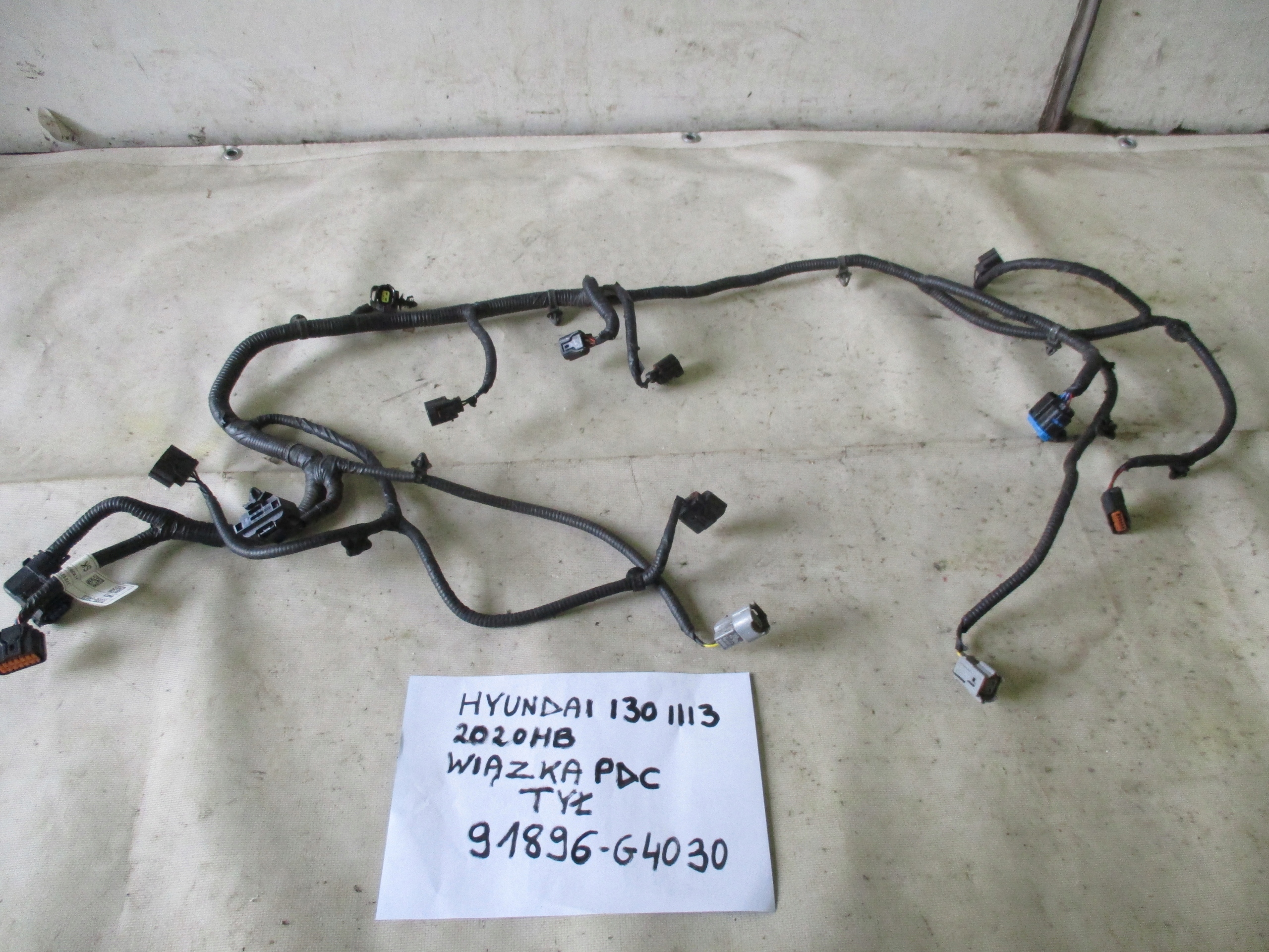 CABLAGGIO PARAURTI HYUNDAI I30 III 3 HB 91896-G4030