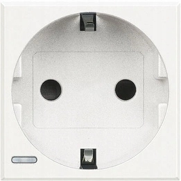 Axolute Zásuvka Schuko 2P Z 16A Bílá Bticino HD4141