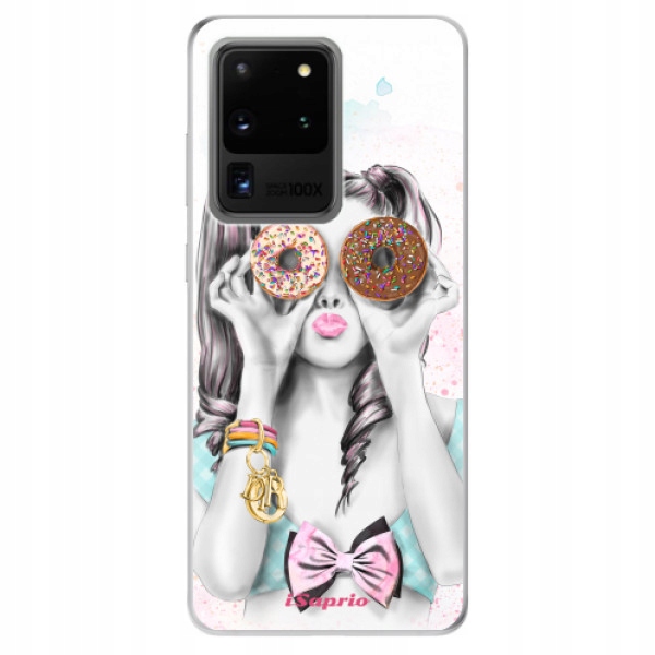 Silikonowe etui iSaprio Donuts 10 do Samsung Galaxy S20 Ultra