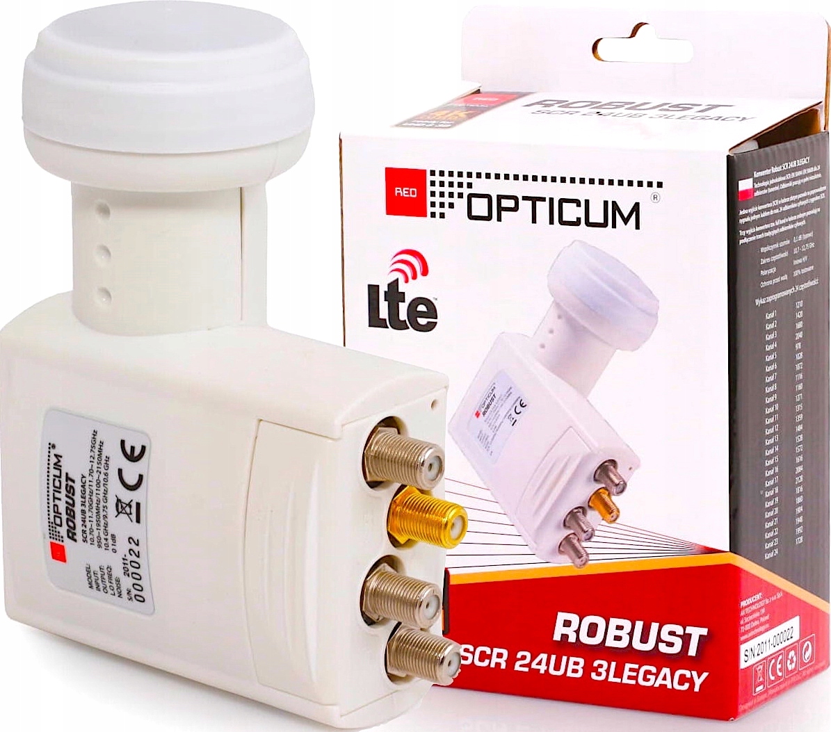 

Konwerter Scr 24UB 3LEGACY Opticum Unicable