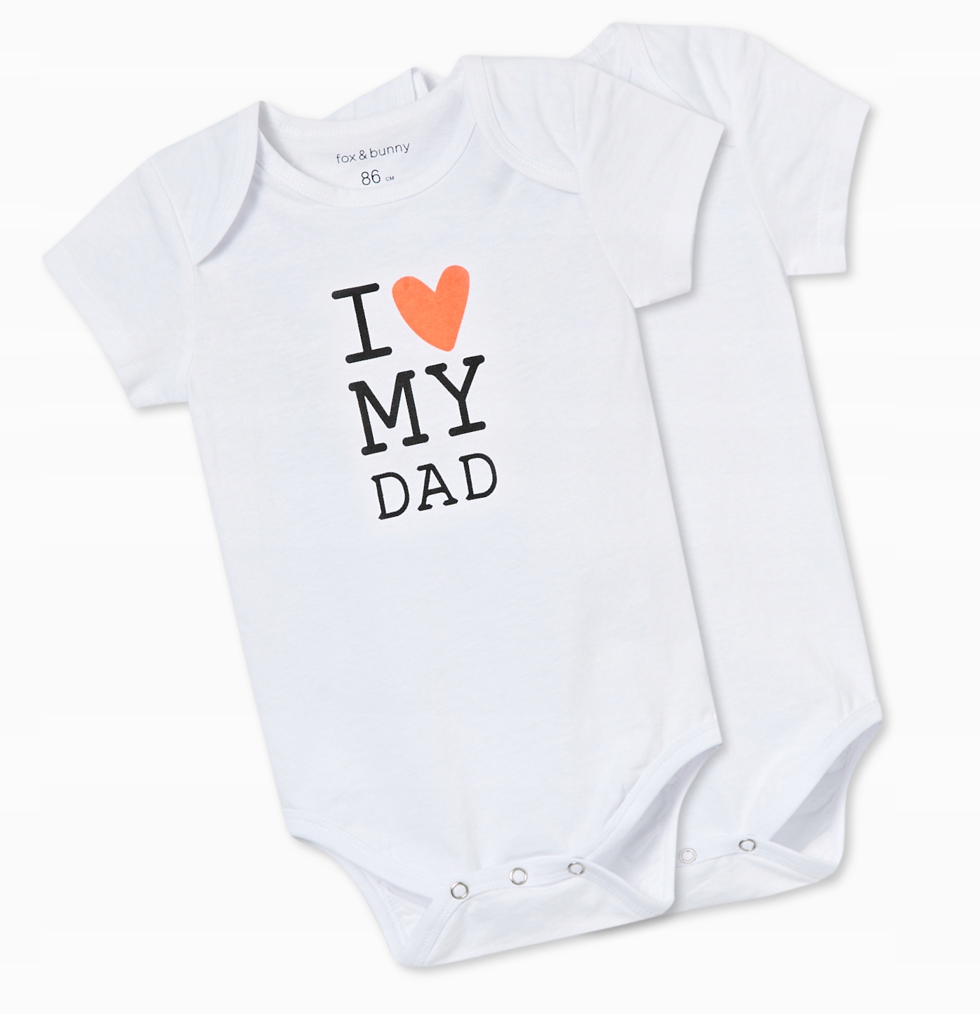 

Body 92 Krótki Rękaw I Love My Dad 2-PACK