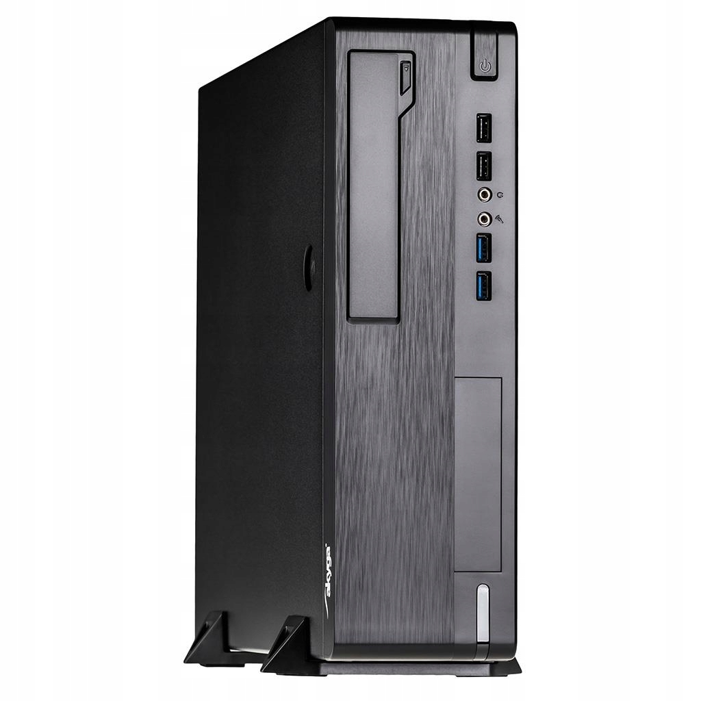 Akyga Počítačová Skříň Sff Mini Tower Pro Počítač Pc 2XUSB3 0 Ak 502 02BK Odolné