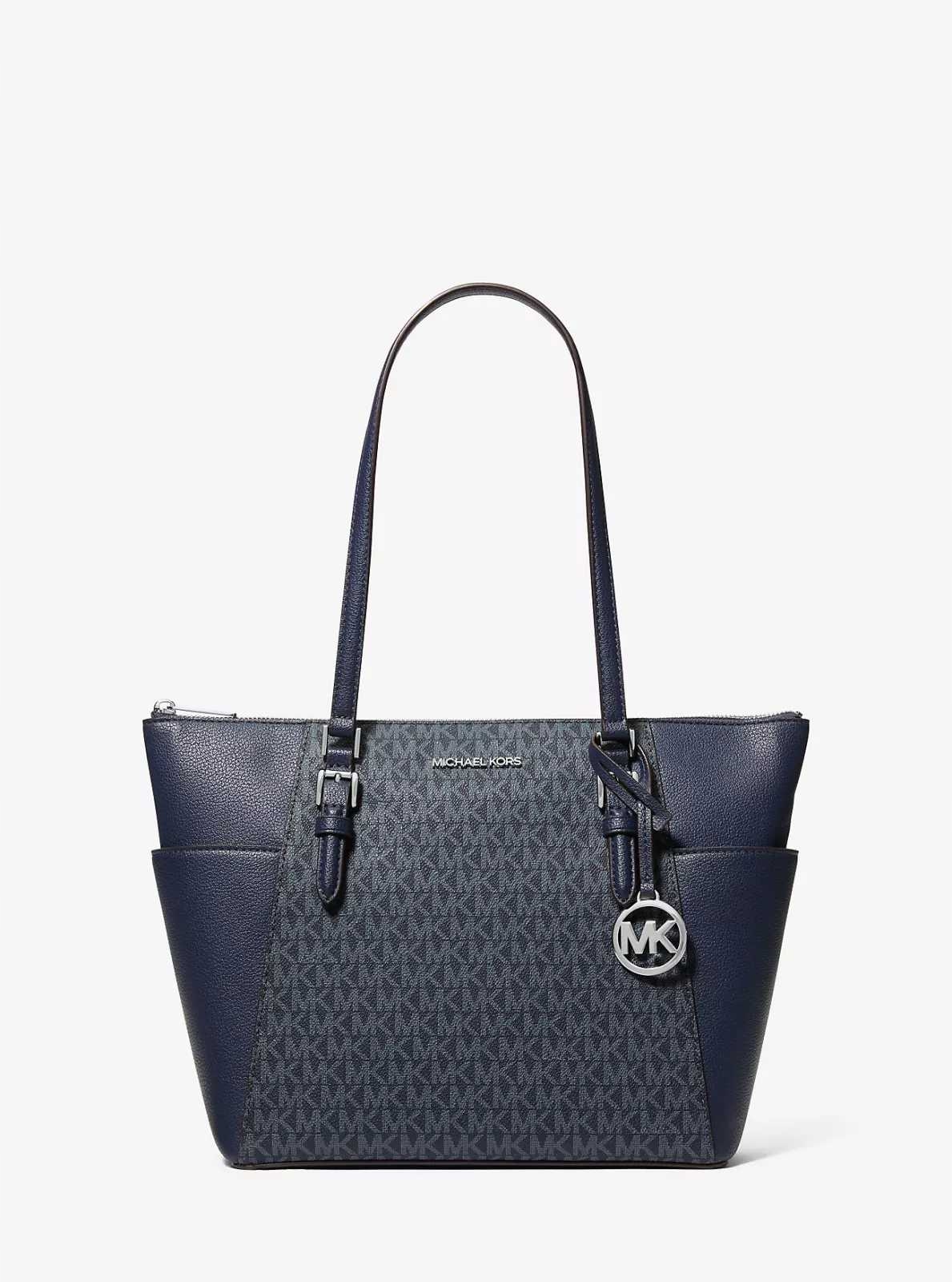 Michael Kors dámská kabelka Charlotte tmavě modrá