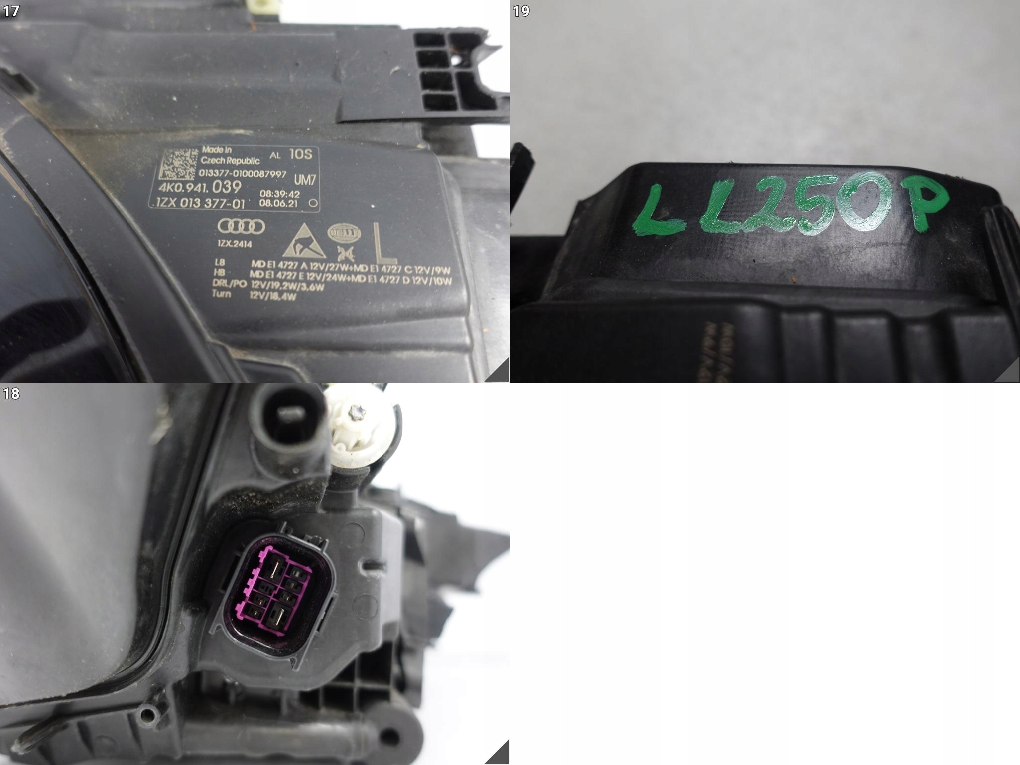AUDI A6 S6 C8 4K0 18-25 light MATRIX FULL LED left front EUROPA *4K0941039*