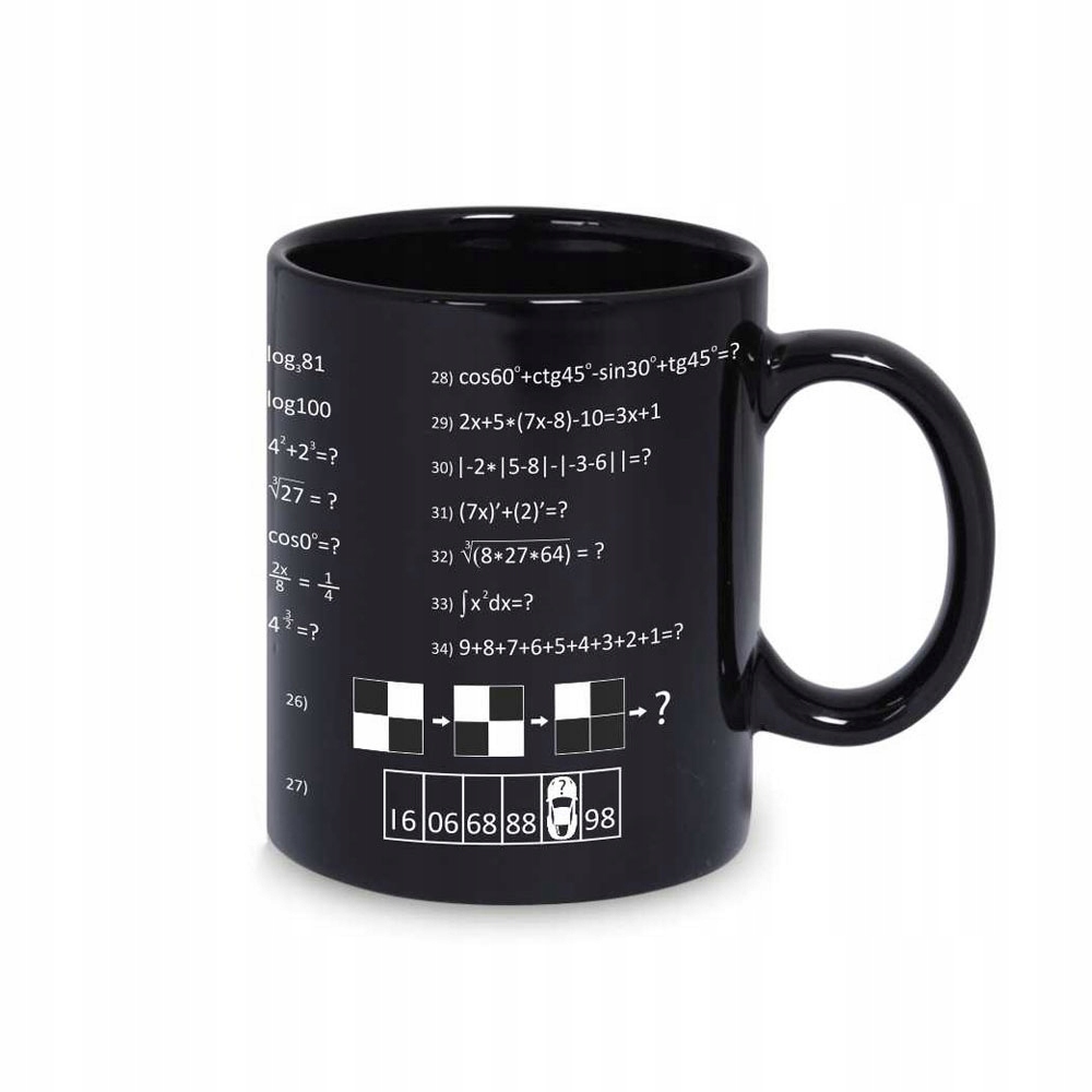 Kubek Gigant dla Geniusza prezent dla Matematyka Informacje dodatkowe możliwość mycia w zmywarce