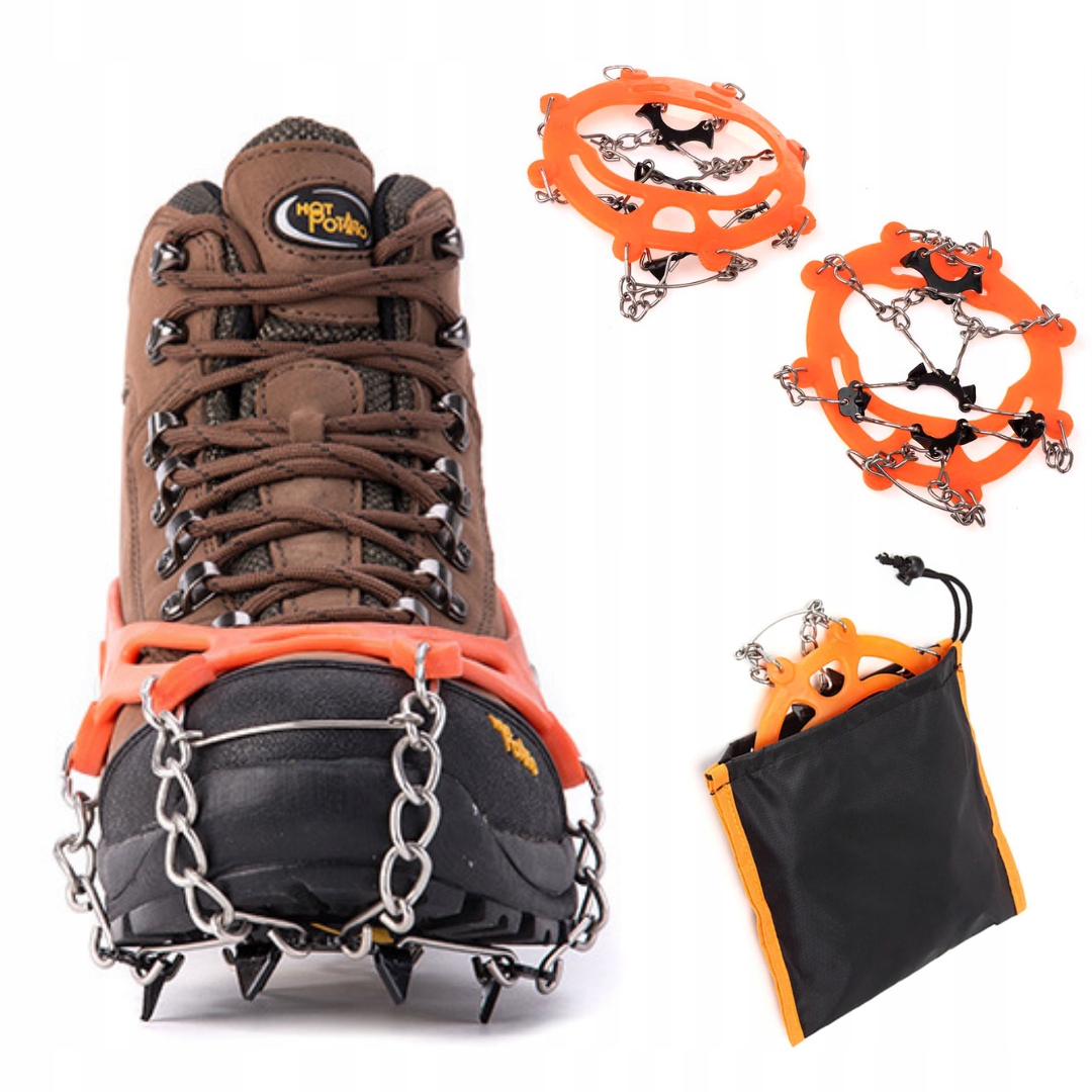 

Raki Na Buty Antypoślizgowe Łańcuchy Kolce 38-45