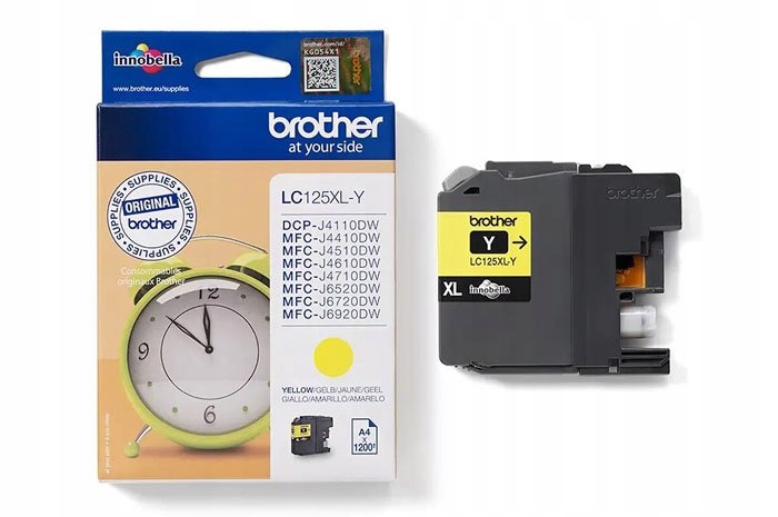 Originální inkoust Yellow Brother LC125XLY, LC-125XLY