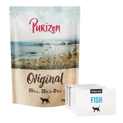 Purizon Original Sterilised Adult dla kota, ryba 2kg
