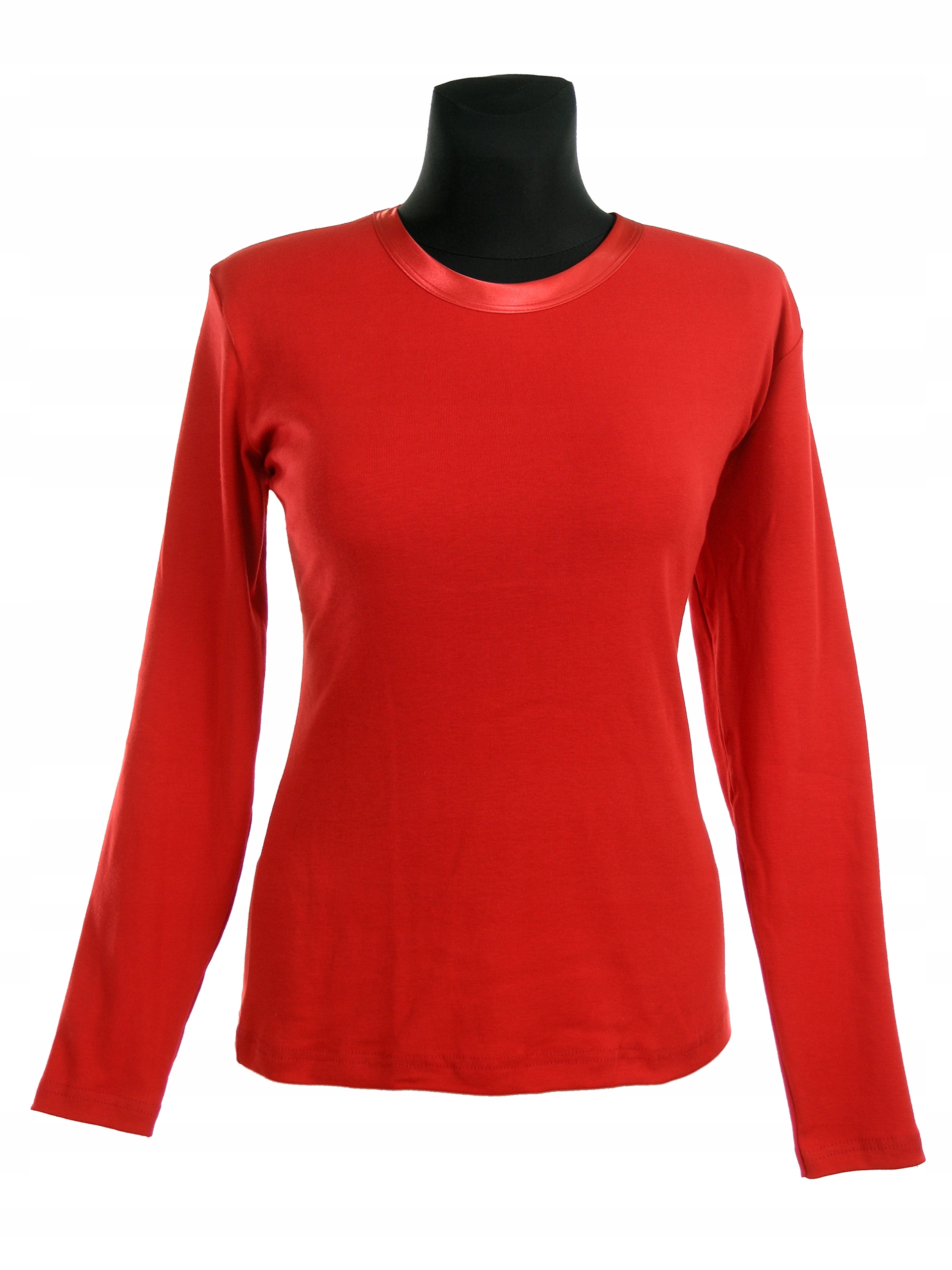

Bluzka Top Jersey Bawełna czerwona R. L 42/44