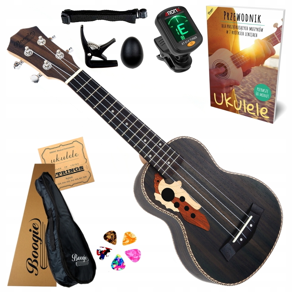 Ukulele Sopranowe Boogie MG20 Premium Akcesoria