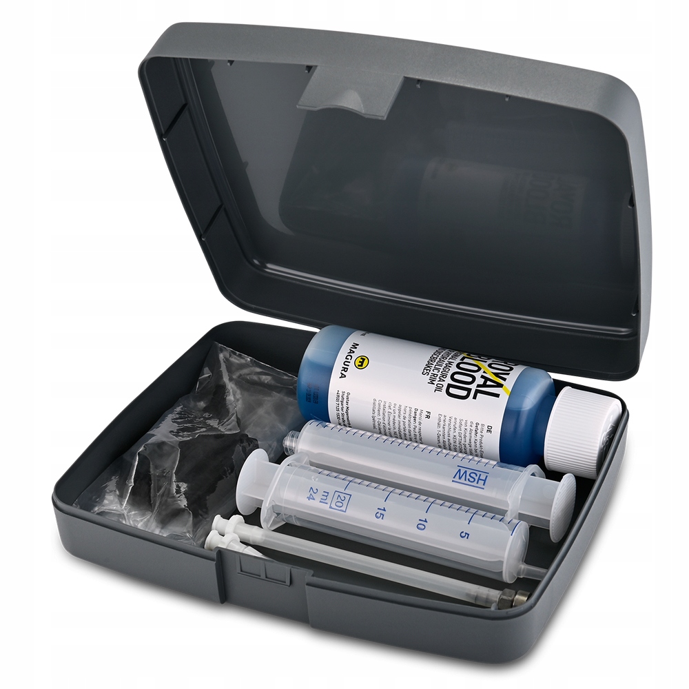 Zestaw serwisowy do hamulców hydraulicznych Magura tarczowych i obręczowych