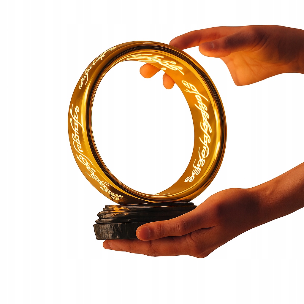 Lampička One Ring Vládce Prstenů – Svítící Prsten Je Jediný