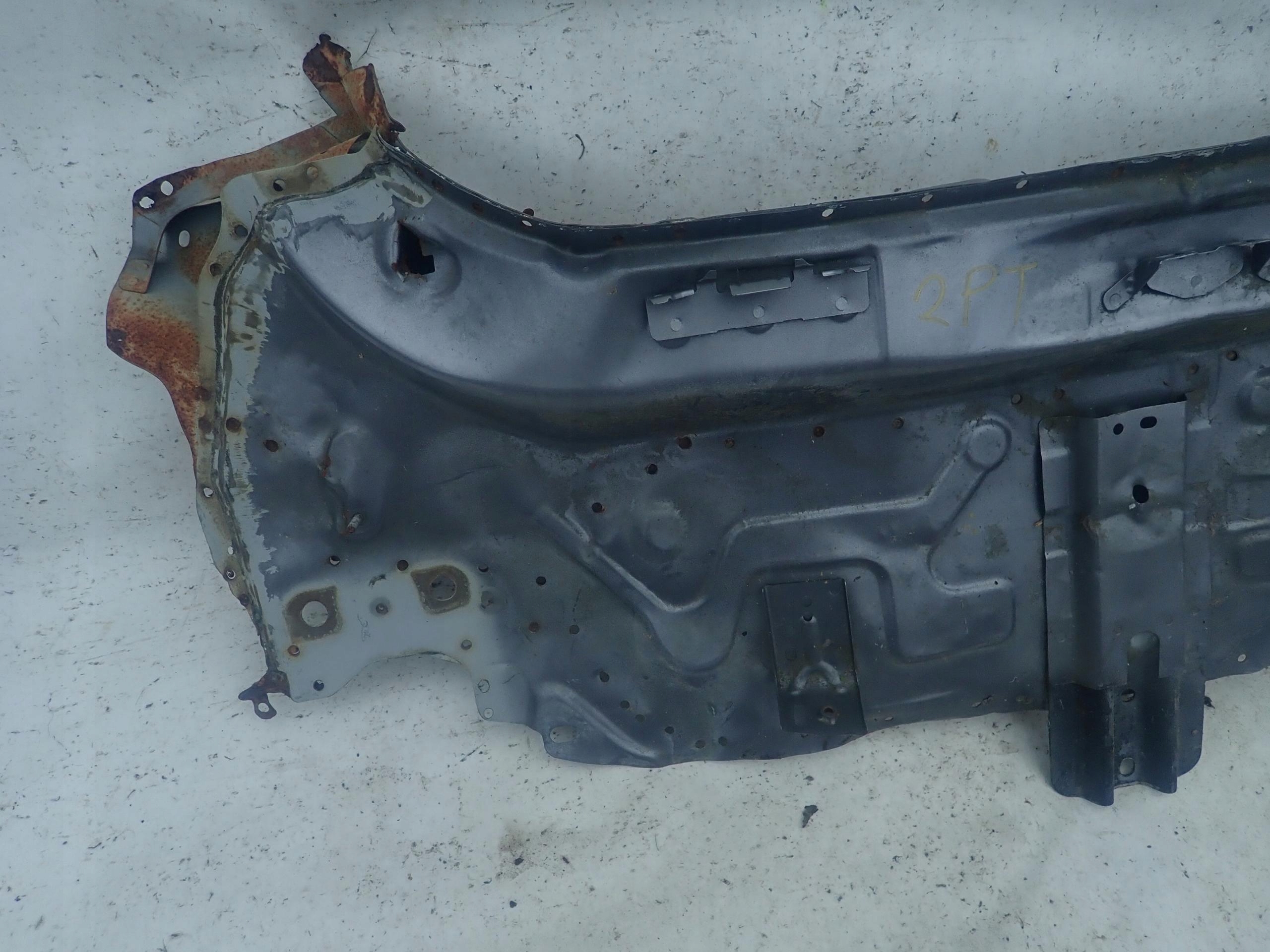 MAZDA 2 III 14-> front panel, wall rear part rear.